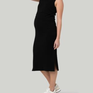 Ripe Maternity Layered Knit Nursing Dress