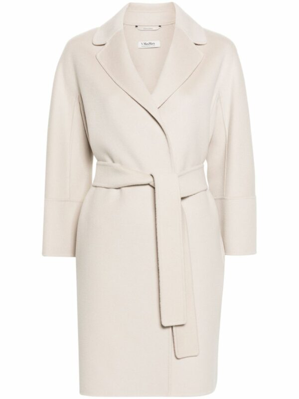 'S MAX MARA- Wool Belted Coat