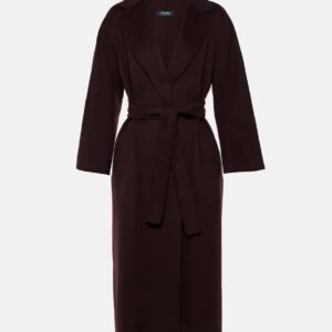 'S Max Mara Belted virgin wool coat