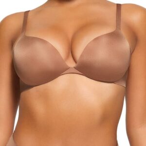 SKIMS Ultimate Collection Teardrop Underwire Push-Up Bra in Sienna at Nordstrom, Size 38C