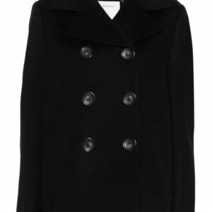 SPORTMAX- Wool Double-breasted Coat