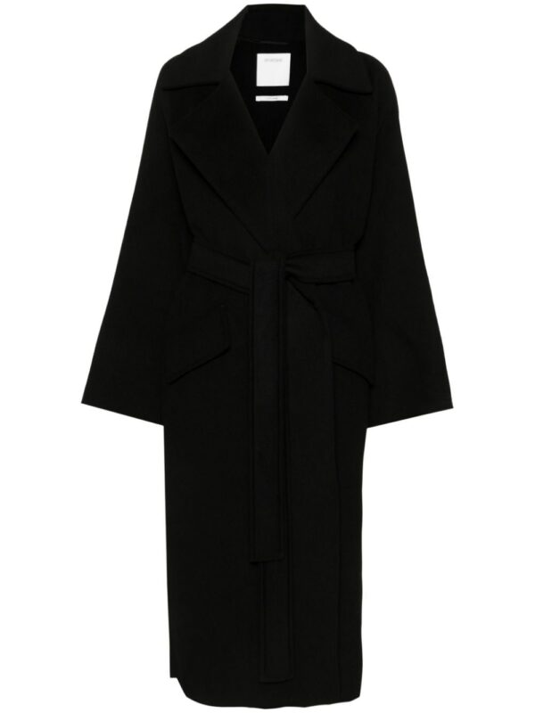 SPORTMAX- Wool Long Coat