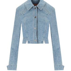 STINE GOYA SAMMIE CROPPED DENIM JACKET