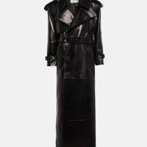 Saint Laurent Leather trench coat