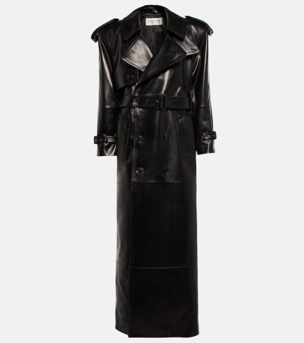 Saint Laurent Leather trench coat