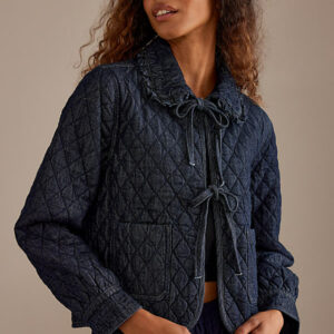 Seventy + Mochi Heidi Quilted Denim Jacket