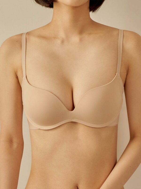 Sheer bra support push-up