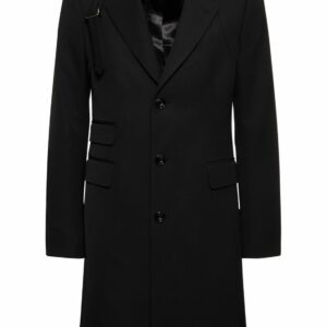 Single Breast Tailored Wool Coat