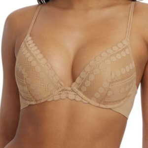 Skarlett Blue Seduced Lace Underwire Push-Up Bra in Nylon at Nordstrom, Size 34D