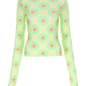 SportMax Printed Stretch Nylon Ennio Top