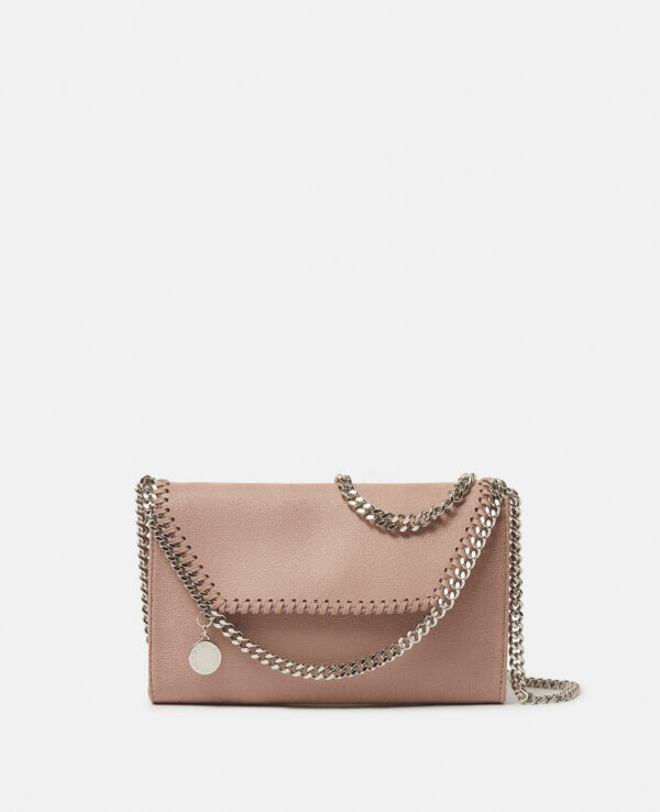 Stella McCartney - Falabella Wallet Crossbody Bag, Woman, Peony Pink