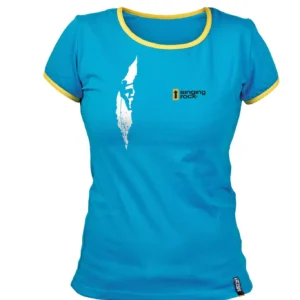 T-shirt Blue Crack Women : Size - L