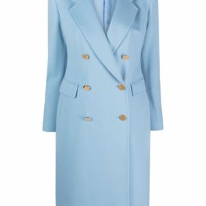 TAGLIATORE- Wool And Cashmere Blend Double-breasted Coat