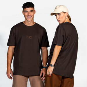 THEAD. LONDON T-SHIRT women's T shirt in Brown