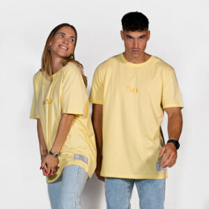 THEAD. LONDON T-SHIRT women's T shirt in Yellow