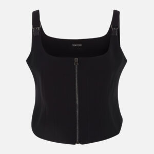 TOM FORD stretch viscose bustier top Woman