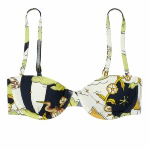 TORY BURCH- Printed Underwired Bikini Top