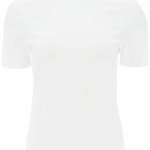 TORY BURCH regular t-shirt with embroidered logo