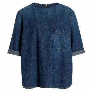 TWP - Oversized Denim T-Shirt - Blue - M/L - Moda Operandi