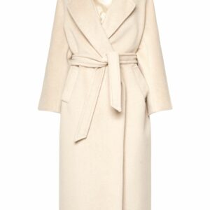 Tempera Wool Blend Belted Coat