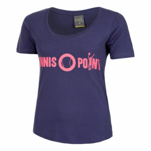 Tennis-Point Basic Cotton T-Shirt Women dark_blue