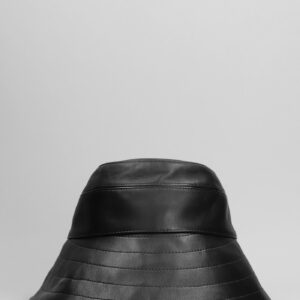 The Attico Leather Bucket Hat