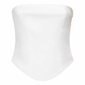 The Demi Cotton Bustier Top