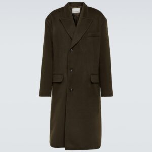 The Frankie Shop Curtis oversized wool-blend coat