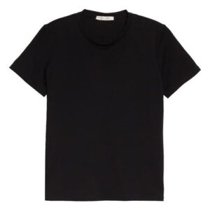 The Row Wesler Cotton Jersey T-Shirt in Black at Nordstrom, Size X-Large