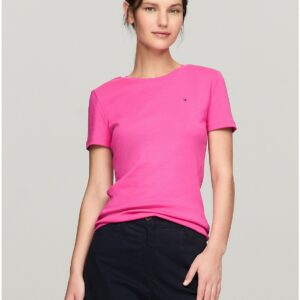 Tommy Hilfiger Women's Crewneck Favorite T-Shirt - Pink - M