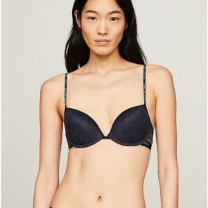 Tommy Hilfiger Women's Lace Push-Up Bra - Navy - 32D