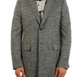 Tonello Gray Wool Coat