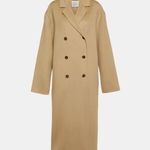 Toteme Oversized double-breasted wool coat