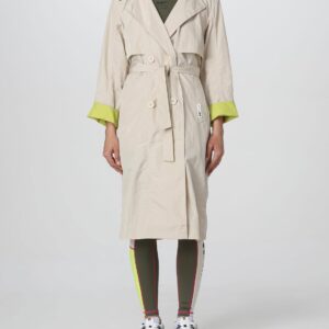 Trench Coat OOF WEAR Woman color Yellow Cream