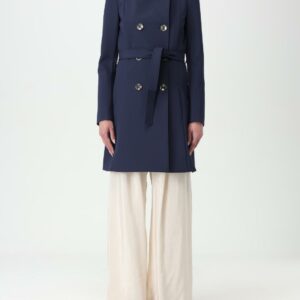 Trench Coat PATRIZIA PEPE Woman color Blue