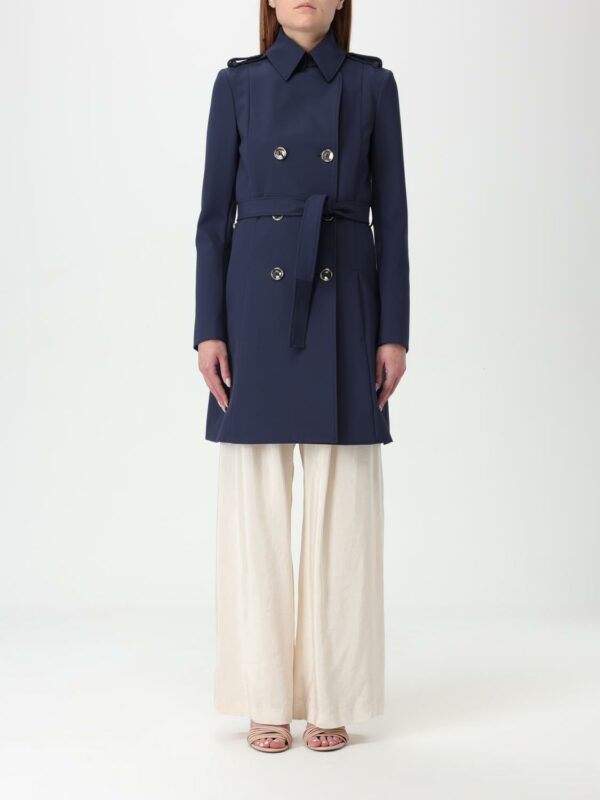 Trench Coat PATRIZIA PEPE Woman color Blue