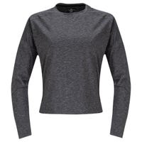 True City Flyte Women's Long Sleeve T-Shirt in Charcoal Size Large