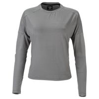 True City Flyte Women's Long Sleeve T-Shirt in Grey Size Large