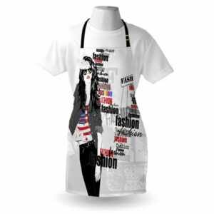 US Flag T-Shirt Fashion Apron