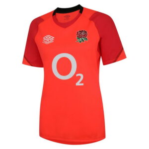 Umbro England Pro Training T-Shirt Womens - Orange