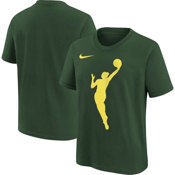 Unisex Nike Hunter Green WNBA Logowoman T-Shirt