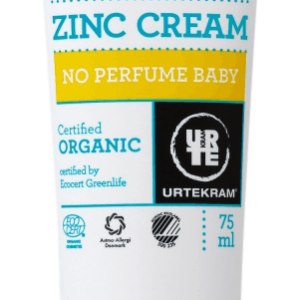 Urtekram No Perfume Baby Zinc Cream 75 ml