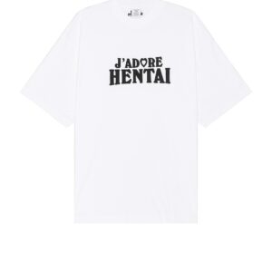 VETEMENTS Hentai T-shirt in White