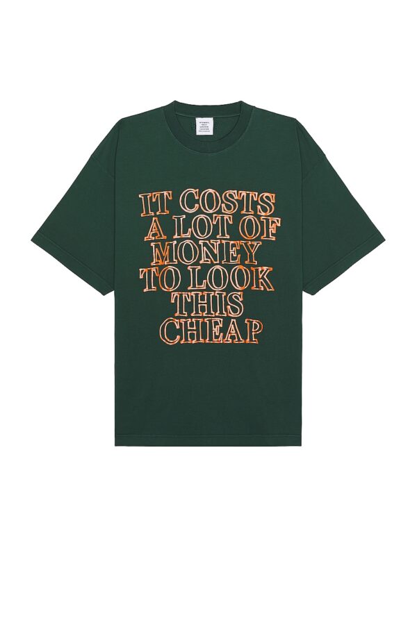 VETEMENTS Very Expensive T-shirt in Green