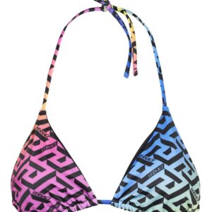 Versace Printed Bikini Top