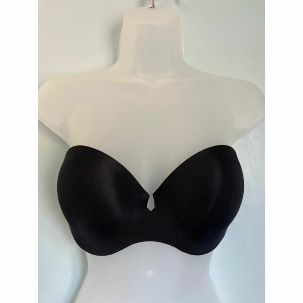 Victorias Secret Victoria's Secret Strapless Push Up Bra Black 36D, Women's