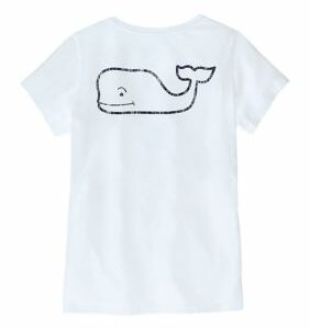 Vineyard Vines Women's Short Sleeve Whale Pocket T-Shirt, White, Small