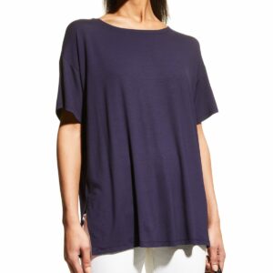 Viscose Jersey Boxy T-Shirt