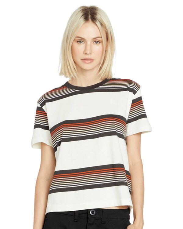 Volcom Women's Halite Stripe T-Shirt