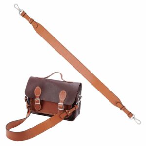 WADORN PU Leather Wide Purse Strap Replacement, Leather 80cm 4cm